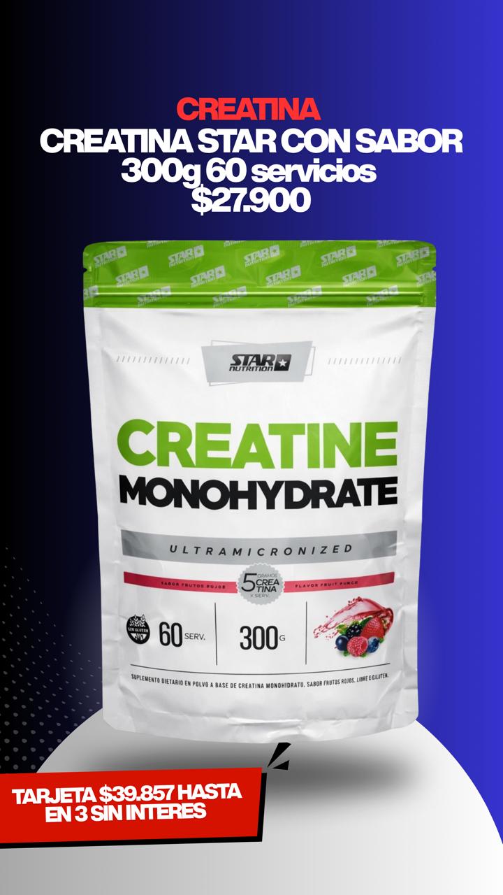 Creatina Star Con Sabor