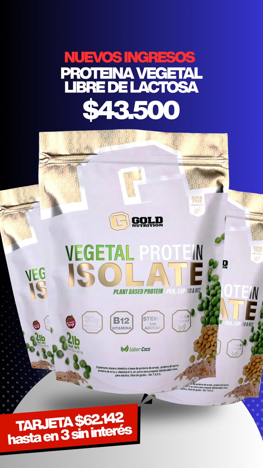 Proteina Vegetal Gold