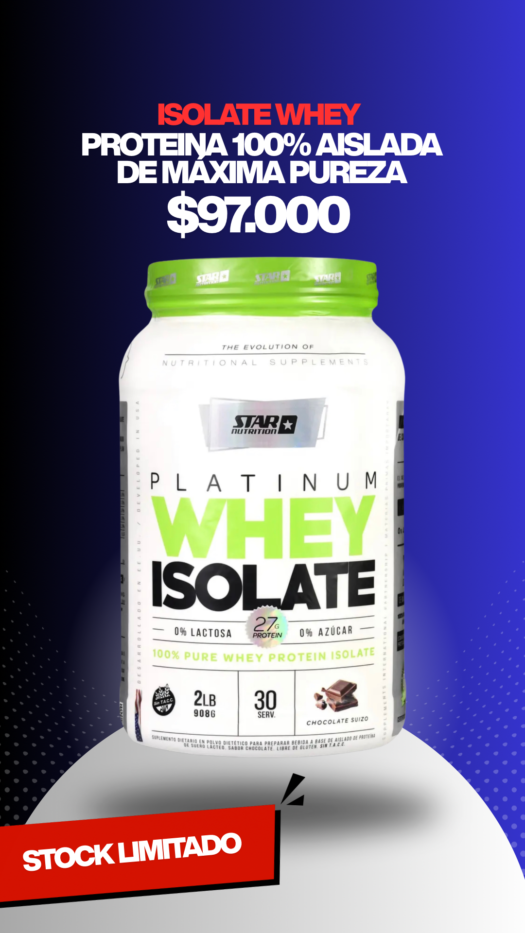 Whey Isolate Platinum Star